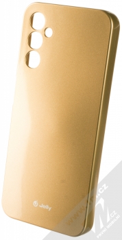 1Mcz Jelly TPU ochranný kryt pro Samsung Galaxy A14, Galaxy A14 5G zlatá (gold)