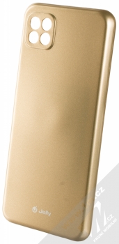1Mcz Jelly TPU ochranný kryt pro Samsung Galaxy A22 5G zlatá (gold)