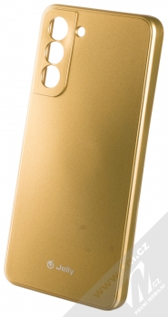 1Mcz Jelly TPU ochranný kryt pro Samsung Galaxy S21 zlatá (gold)