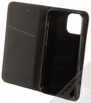 1Mcz Magnet Book Color flipové pouzdro pro Apple iPhone 13 mini černá (black) otevřené