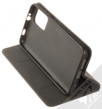 1Mcz Magnet Book Color flipové pouzdro pro Xiaomi Redmi 9T, Poco M3 černá (black) stojánek