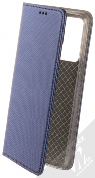 1Mcz Magnet Book flipové pouzdro pro Realme GT Neo 2, Realme GT2 tmavě modrá (dark blue)