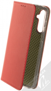 1Mcz Magnet Book flipové pouzdro pro Samsung Galaxy A34 5G červená (red)