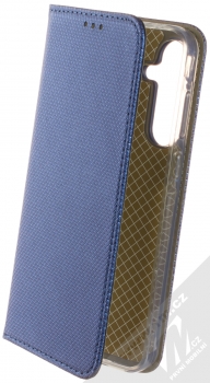 1Mcz Magnet Book flipové pouzdro pro Samsung Galaxy A35 tmavě modrá (dark blue)