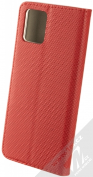1Mcz Magnet Book flipové pouzdro pro Vivo Y01 červená (red) zezadu