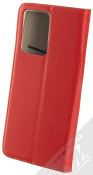 1Mcz Magnet Book flipové pouzdro pro Xiaomi 11T, 11T Pro červená (red) zezadu