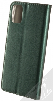 1Mcz Magnetic Book flipové pouzdro pro LG K42 tmavě zelená (dark green) zezadu
