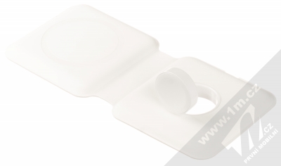 1Mcz MagSafe Duo Charger bezdrátová nabíječka pro Apple iPhone a Apple Watch bílá (white)
