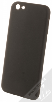 1Mcz Matt Skinny TPU ochranný silikonový kryt pro Apple iPhone 6, iPhone 6S černá (black)