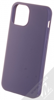 1Mcz Matt TPU ochranný silikonový kryt pro Apple iPhone 13 mini tmavě modrá (dark blue)