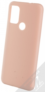 1Mcz Matt TPU ochranný silikonový kryt pro Motorola Moto G10, Moto G10 Power, Moto G20, Moto G30 světle růžová (powder pink)