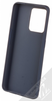 1Mcz Matt TPU ochranný silikonový kryt pro Realme 9 4G, Realme 9 Pro Plus tmavě modrá (dark blue) zepředu
