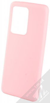 1Mcz Matt TPU ochranný silikonový kryt pro Samsung Galaxy S20 Ultra růžová (pink)