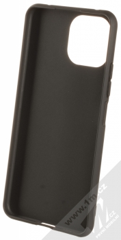 1Mcz Matt TPU ochranný silikonový kryt pro Xiaomi Mi 11 Lite, Mi 11 Lite 5G černá (black) zepředu
