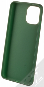 1Mcz Matt TPU ochranný silikonový kryt pro Xiaomi Redmi A1, Redmi A2 tmavě zelená (forest green) zepředu