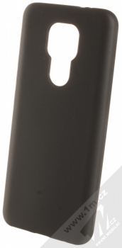 1Mcz Matt TPU ochranný silikonový kryt pro Moto E7 Plus, G9 Play černá (black)