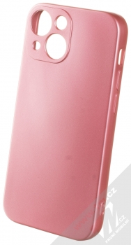 1Mcz Metallic TPU ochranný kryt pro Apple iPhone 13 mini růžová (pink)