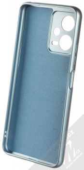 1Mcz Metallic TPU ochranný kryt pro Xiaomi Redmi Note 12 5G, Poco X5 modrá (blue) zepředu