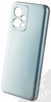 1Mcz Metallic TPU ochranný kryt pro Xiaomi Redmi Note 12 5G, Poco X5 modrá (blue)
