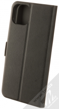 1Mcz Mono Book flipové pouzdro pro Apple iPhone 15 Plus černá (black) zezadu