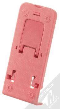 1Mcz Plastic Fold univerzální skládací stojánek růžová (pink) složené zezadu