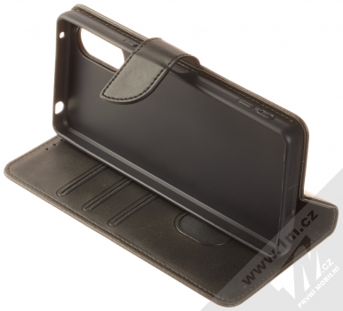 1Mcz Porter-4H Book flipové pouzdro pro Sony Xperia 5 V černá (black) stojánek
