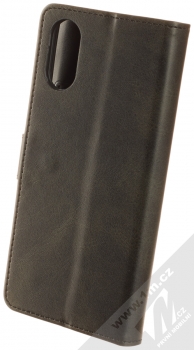 1Mcz Porter-4H Book flipové pouzdro pro Sony Xperia 5 V černá (black) zezadu