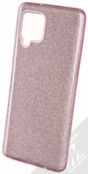 1Mcz Shining TPU třpytivý ochranný kryt pro Samsung Galaxy A42 5G růžová (pink)