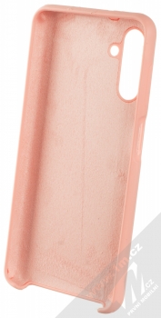 1Mcz Silicone ochranný kryt pro Samsung Galaxy A13 5G lososově růžová (salmon pink) zepředu