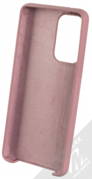1Mcz Silicone ochranný kryt pro Samsung Galaxy A53 5G levandulově fialová (lavender) zepředu