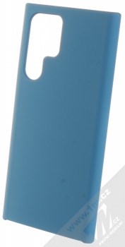 1Mcz Silicone ochranný kryt pro Samsung Galaxy S22 Ultra 5G královská modrá (royal blue)