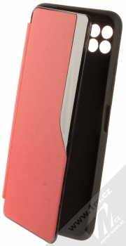 1Mcz Smart View TPU flipové pouzdro pro Samsung Galaxy A22 5G červená (red)