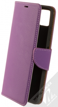 1Mcz Stranding Book flipové pouzdro pro Samsung Galaxy A22 5G fialová (violet)