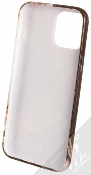 1Mcz Trendy Mramor TPU ochranný kryt pro Apple iPhone 12 Pro Max bílá šedá (white grey) zepředu