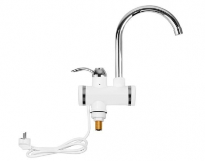 1Mcz Vodovodní baterie s elektrickým ohřevem vody bílá (white)