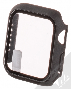 1Mcz Watch Cover Glass ochranný kryt s tvrzeným sklem pro Apple Watch 40mm černá (black)