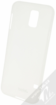 Jekod UltraThin PP Case ochranný kryt s fólií na displej pro Samsung Galaxy S5, Galaxy S5 Neo bílá (white) zepředu