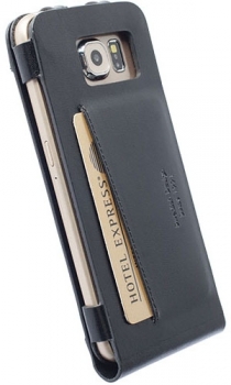Krusell WalletCase Kalmar flipové pouzdro pro Samsung SM-G920F Galaxy S6, SM-G925F Galaxy S6 Edge zezadu