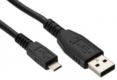 USB kabel s microUSB 2 metry konektory
