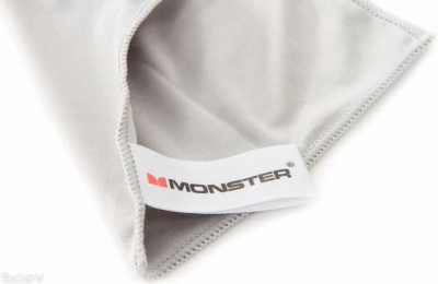 Monster Clean Cloth štítek