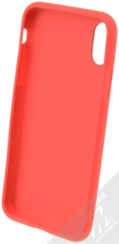 Adidas Moulded Hard Case ochranný kryt pro Apple iPhone X (CJ1292) červená bílá (red white) zepředu