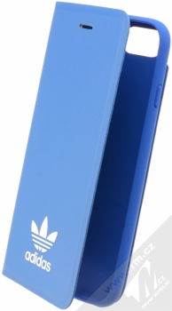 Adidas Originals Booklet Case flipové pouzdro pro Apple iPhone 6, iPhone 6S, iPhone 7, iPhone 8 (CH8861) modrá bílá (blue white)
