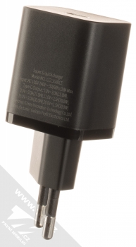 Baseus Super Si Charger nabíječka do sítě s USB Type-C výstupem 30W (CCSUP-J01) černá (black) zezadu
