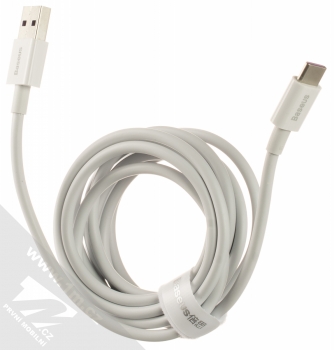 Baseus Superior Cable 66W USB kabel délky 2 metry s USB Type-C konektorem (CATYS-A02) bílá (white) komplet