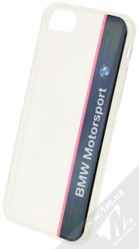 BMW Motorsport TPU Case ochranný kryt pro Apple iPhone 7 (BMHCP7TVNA) průhledná (transparent dark blue)