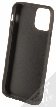 BMW Signature Textured Real Leather ochranný kryt z pravé kůže pro Apple iPhone 11 Pro (BMHCN58POCBK) černá (black) zepředu
