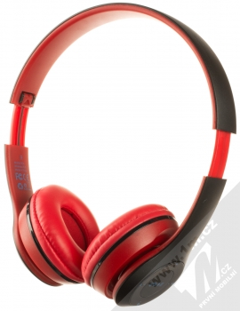 Borofone BO4 Charming Rhyme Bluetooth stereo sluchátka černá červená (black red) maximální náhlavník
