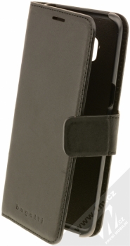 Bugatti Zurigo Full Grain Leather Booklet Case flipové pouzdro z pravé kůže pro Samsung Galaxy S8 černá (black)