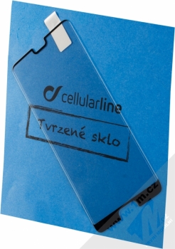 CellularLine Second Glass Ultra Capsule ochranné tvrzené sklo na kompletní zahnutý displej pro Huawei P20 černá (black)