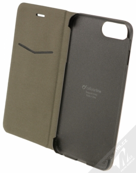 CellularLine Book Essential flipové pouzdro pro Apple iPhone 7 Plus černá (black) otevřené